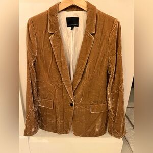 Banana Republic Velvet Blazer size 10